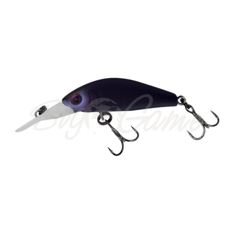 Воблер JACKALL Diving Chubby Minnow 35SP цв. mat black фото 1