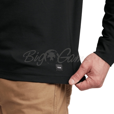 Лонгслив SITKA Foothills LS Henley цвет Black фото 3