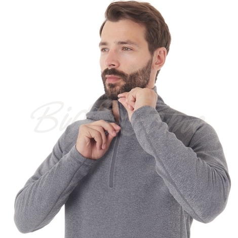 Толстовка FHM Kivu цвет серый фото 4