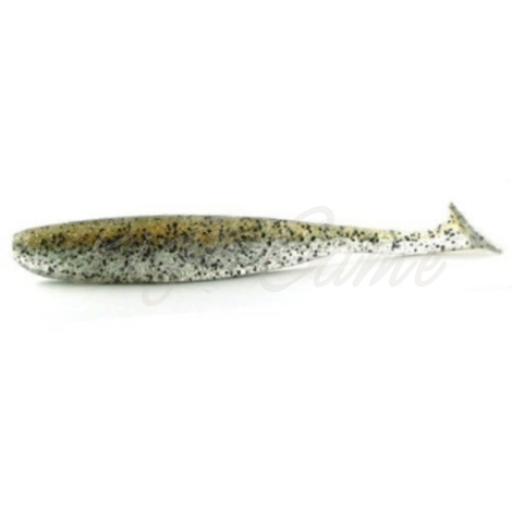 Виброхвост KEITECH Easy Shiner 4" (7 шт.) цв. #320 Silver Shad фото 1