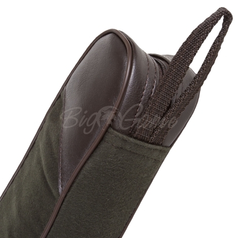 Чехол для ружья MAREMMANO GR 407 Cordura And Leather Rifle Slip цвет Зеленый / коричневый фото 7