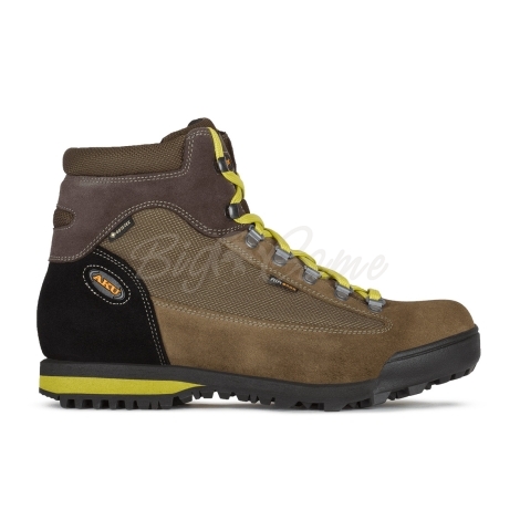 Ботинки треккинговые AKU Slope Original GTX цвет Mud / Green фото 5