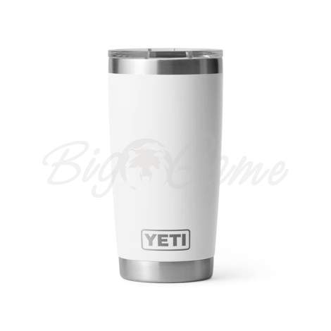 Термокружка YETI Rambler Tumbler 591 цвет White фото 1