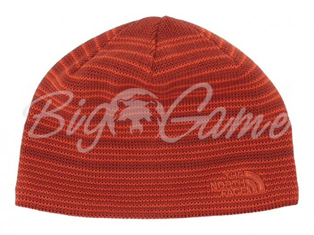 Шапка THE NORTH FACE Bones Recycled Beanie цв. picante red / papaya orange фото 1