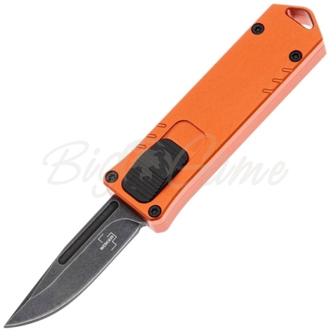 Нож складной BOKER USB OTF Orange сталь D2 рукоять Алюминий цв. Оранжевый фото 1