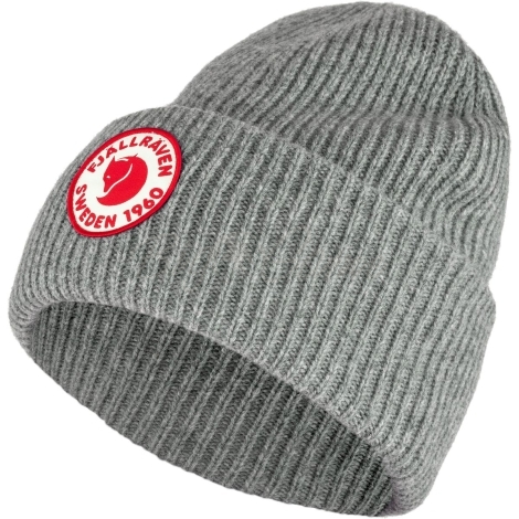 Шапка FJALLRAVEN Logo Hat цвет Grey фото 1