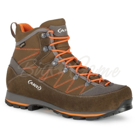 Ботинки треккинговые AKU Tana GTX цвет Olive / Fluo Orange фото 1