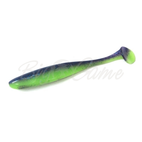 Виброхвост KEITECH Easy Shiner 6,5" (3 шт.) цв. PAL #06 Violet Lime Belly фото 1