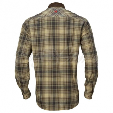Рубашка HARKILA Driven Hunt flannel shirt цвет Light teak check фото 4