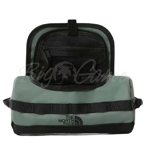 Несессер THE NORTH FACE Base Camp Travel Washbag S цвет Laurel Wreath Green / Black фото 2