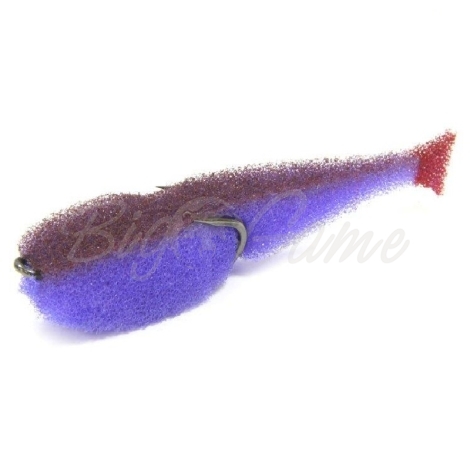 Поролоновая рыбка LEX Classic Fish CD 11 LBRB (сиреневое тело / коричневая спина / красный хвост) фото 1