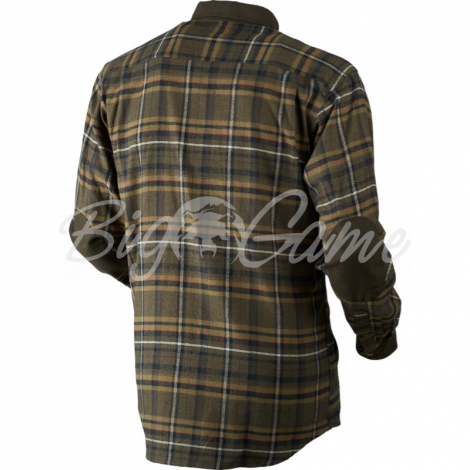 Рубашка HARKILA Pajala Shirt цвет Willow green check фото 2