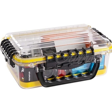 Кейс PLANO Guide водонепроницаемый 22,8 х 13,3 х 9,2 см цвет Желтый / Прозрачный фото 2