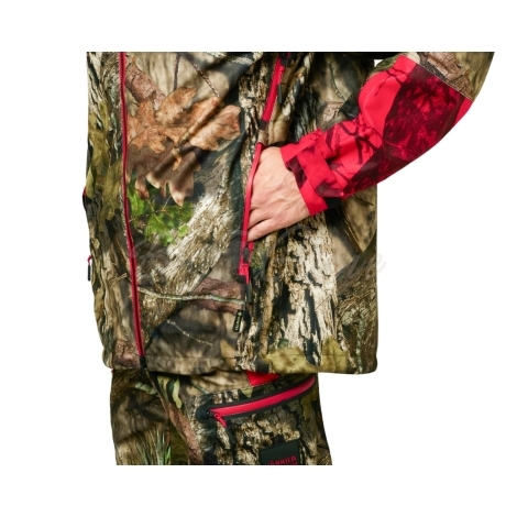 Куртка HARKILA Moose Hunter 2.0 GTX jacket цвет Mossy Oak Break-Up Country / Mossy Oak Red фото 6