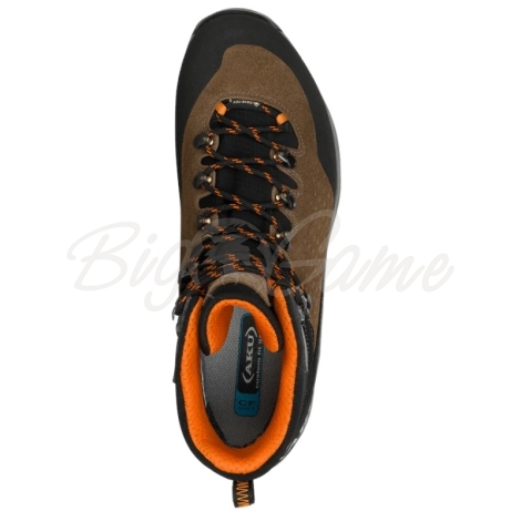 Ботинки треккинговые AKU Alterra II GTX цвет Brown / Orange фото 2