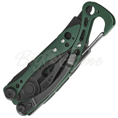 Мультитул LEATHERMAN Skeletool CX (7 инструментов) цв. Green фото 3