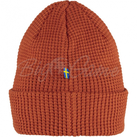 Шапка FJALLRAVEN Tab Hat цв. 321 Cabin Red фото 8