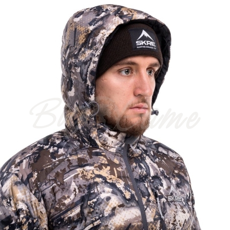 Куртка SKRE Ptarmigan 850 Ultra Down Hoodie цвет Solace фото 6