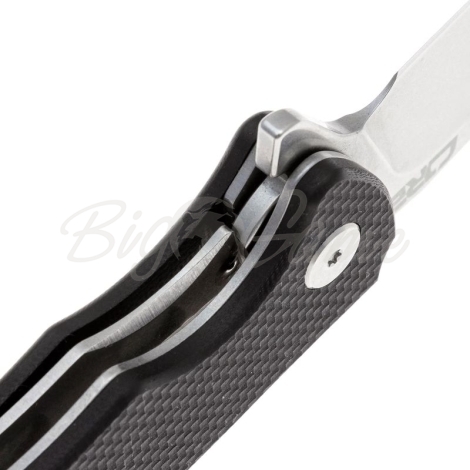 Нож складной полуавтоматический CJRB Taiga сталь AR-RPM9 рукоять Стеклотекстолит G10 цв. Черный фото 4