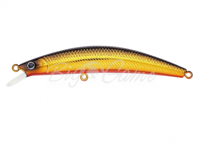 Воблер DAIWA DR MINNOW 7F black gold fire фото 1