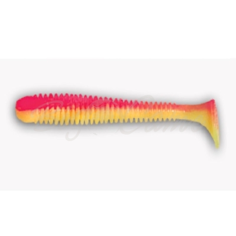 Виброхвост CRAZY FISH Vibro Worm 3,4" (5 шт.) зап. кальмар, код цв. 13d фото 1