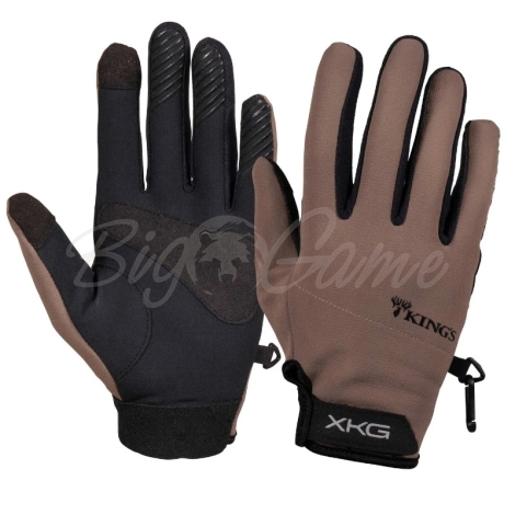 Перчатки KING'S XKG Mid Weight Gloves цвет Dark Khaki фото 1