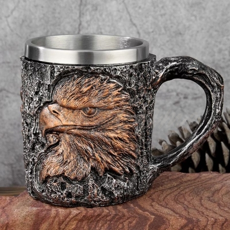 Кружка RORO с орлом YW-21824 430 мл фото 1