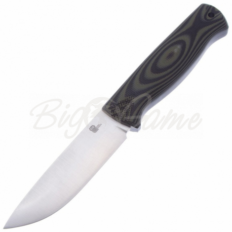 Нож OWL KNIFE Hoot сталь M390 рукоять G10 черно-оливковая фото 1
