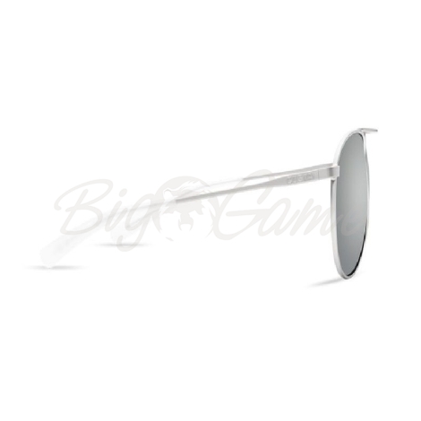 Очки COSTA DEL MAR Piper 580 GLS р. M цв. Velvet Silver Frame цв. ст. Gray Silver Mirror фото 2