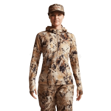 Термокофта SITKA WS Core Merino 330 Hoodie цвет Optifade Marsh фото 8