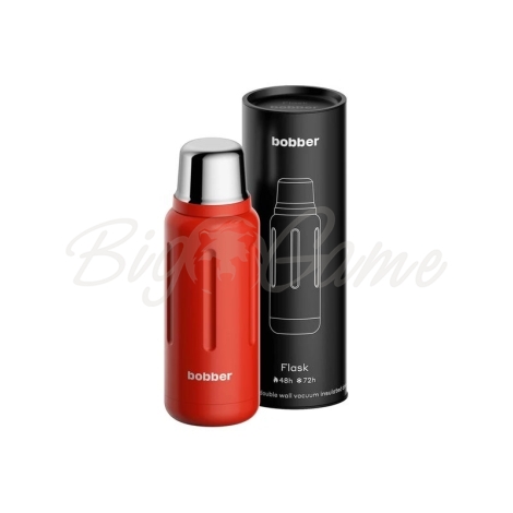 Термос BOBBER Flask 1 л цвет Cayenne Red (красный) фото 2