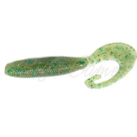 Твистер REINS Fat G-Tail Grub 4" (10 шт.) код цв. 003-Moebi фото 1