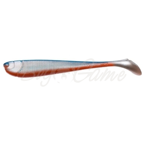 Виброхвост NARVAL Slim Minnow 11 см (5 шт.) код цв. 002-Blue Back Tiger фото 1