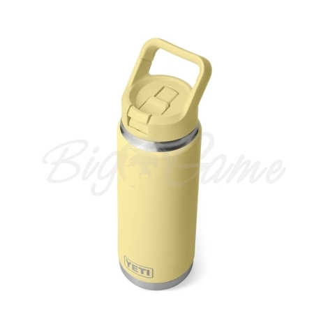 Термос YETI Rambler C Straw Bottle 760 цвет Daybreak Yellow фото 2