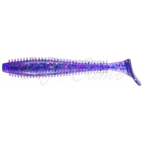 Виброхвост FOX RAGE Spikey Shad 9 см (6 шт.) цв. Violet Glitters фото 1