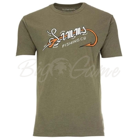 Футболка SIMMS Special Knot T-Shirt цвет Military Heather фото 1