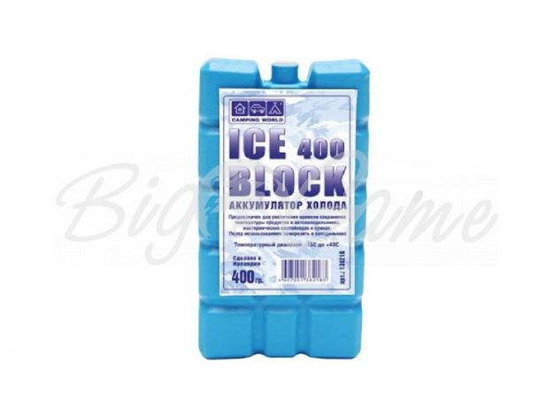 Аккумулятор холода CAMPING WORLD Iceblock 400 фото 1