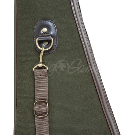 Чехол для ружья MAREMMANO GR 407 Cordura And Leather Rifle Slip цвет Зеленый / коричневый фото 3