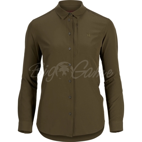 Рубашка HARKILA Trail L/S Skjorte Women цвет Willow green фото 1