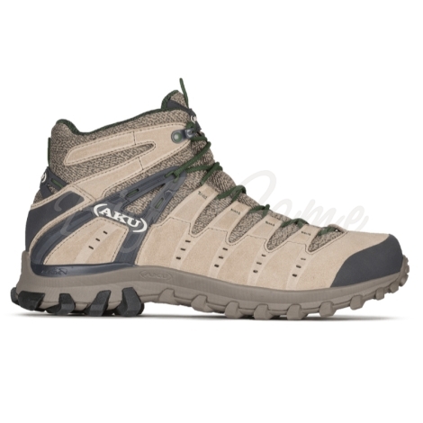 Ботинки треккинговые AKU Alterra Lite Mid GTX цвет Sand / Green фото 5