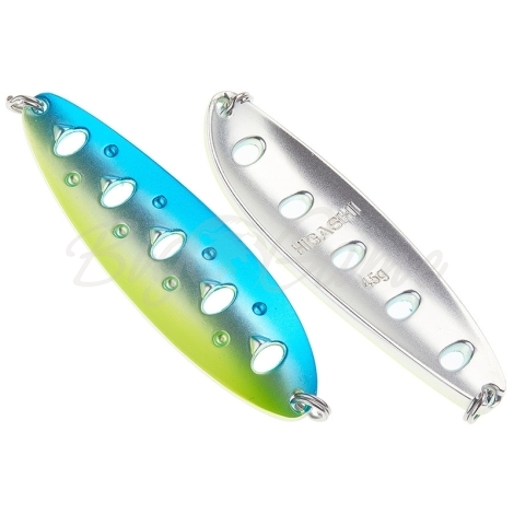 Блесна колеблющаяся HIGASHI Chinook spoon 45 г код цв. 02M фото 1