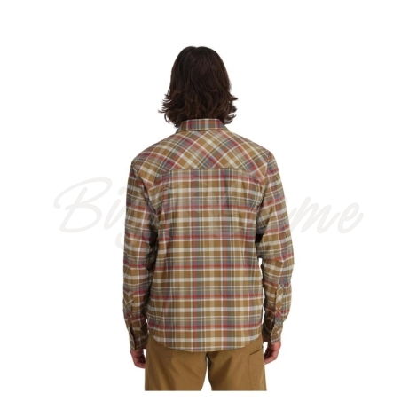 Рубашка SIMMS Bugstopper LS Shirt цвет Chestnut Multi Plaid фото 4