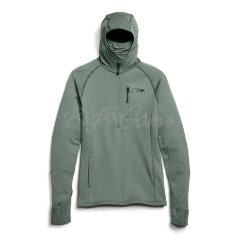 Толстовка SITKA WS Fanatic Hoody New цвет Slate Green фото 11