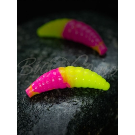 Личинка TERUKI Bro 3,8 см (8 шт.) зап. сыр цв. Pink/Chartreuse фото 1