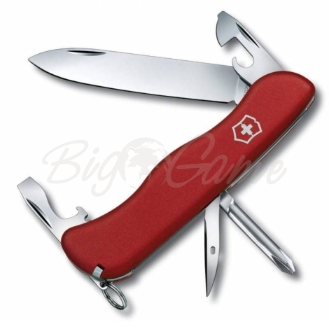 Нож VICTORINOX Adventurer 111мм 11 функций цв. красный фото 1