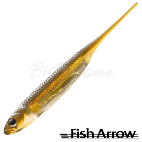 Слаг FISH ARROW Flash J 4" (5 шт.) цв. #22 (Live Ayu/Silver) фото 1