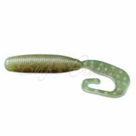 Твистер REINS Fat G-Tail Grub 4" (10 шт.) код цв. 023-Tenaga Red фото 1