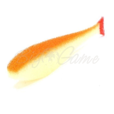 Поролоновая рыбка LEX Classic Fish NO 9 WOB (белое тело / оранжевая спина / красный хвост) фото 1