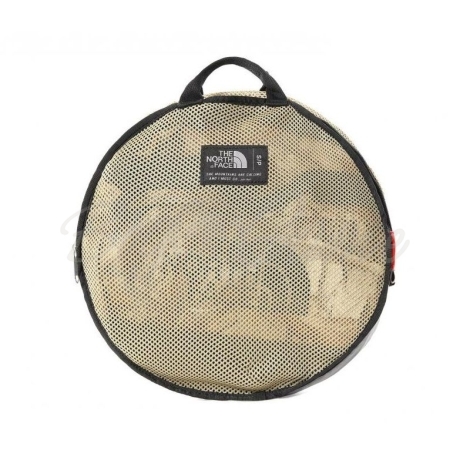 Сумка дорожная THE NORTH FACE Base Camp Duffel S 50 л цвет Kelp Tan Forest Floor Print / Black фото 2