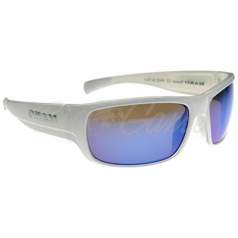 Очки солнцезащитные MAKO Escape цв. White Clear цв. стекла Gls HDIR Blue Mirror фото 1